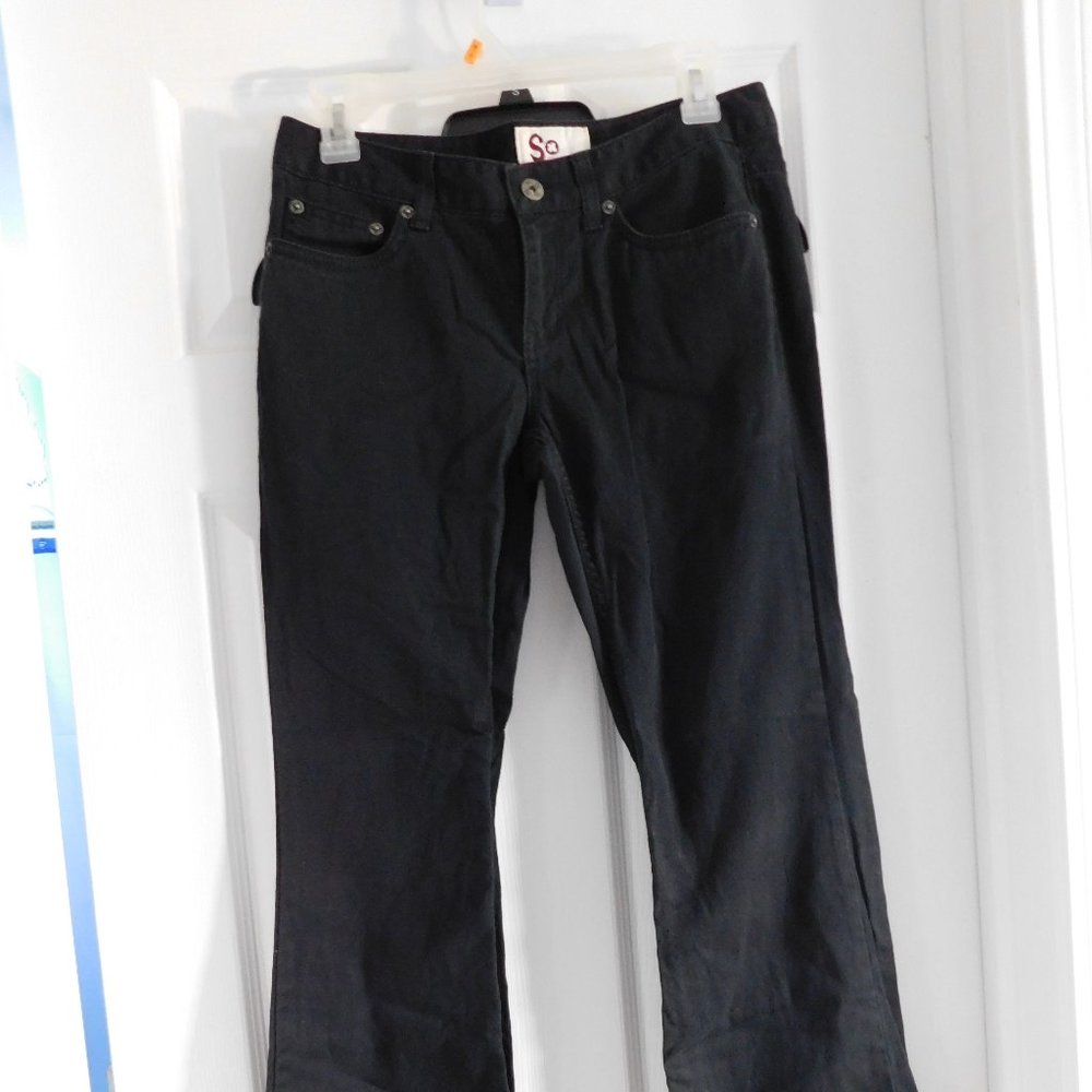 Sonoma Black Flare Pants